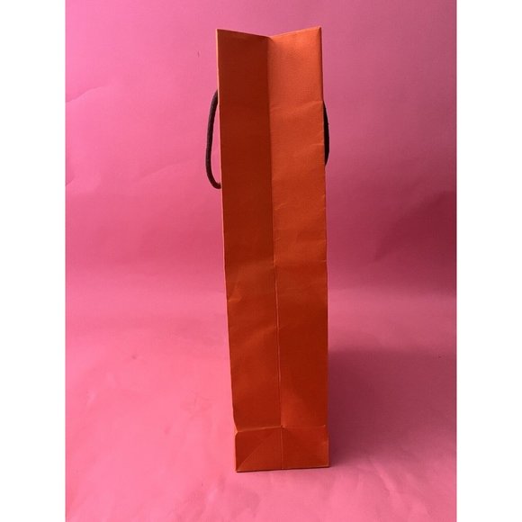 Hermes Paper Reusable Shopping Bag Gift Orange 17" x 11 " x 4" - Picture 2 of 7